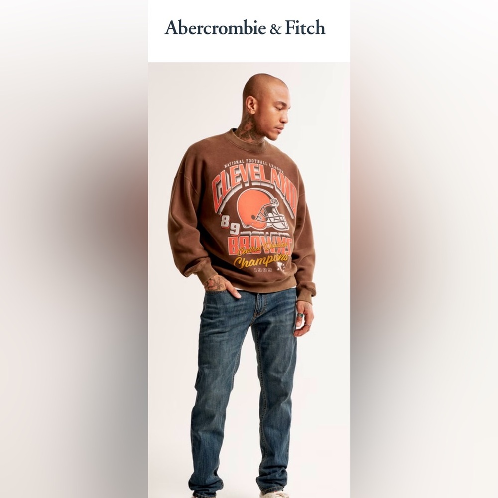 Abercrombie&Fitch Men’s Super Skinny Stretch Jeans in Dark Distressed size 34x32